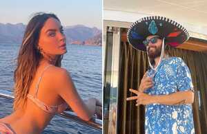 Jared Leto es captado con modelo de Victorias Secret tras vacaciones con Belinda.