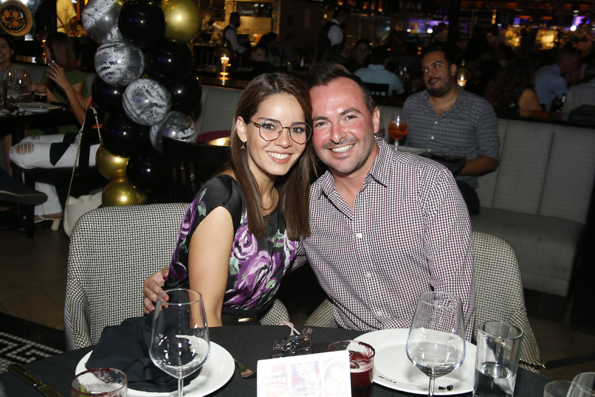 Karla Gómez Junco y David Canavati