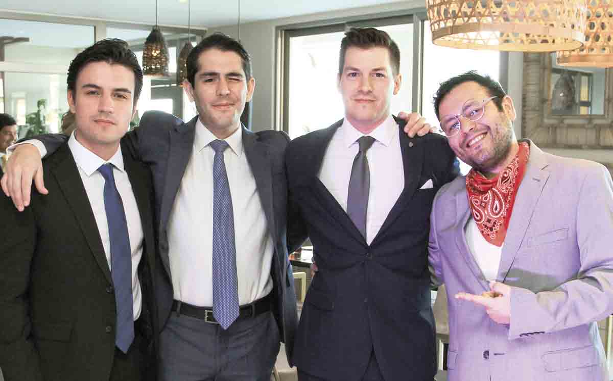 David Venegas, César Garza, José Garza y Marlon garza / Fotos: José Chang