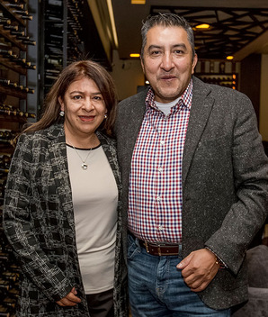 Sara Flore y Bernardo Ramírez