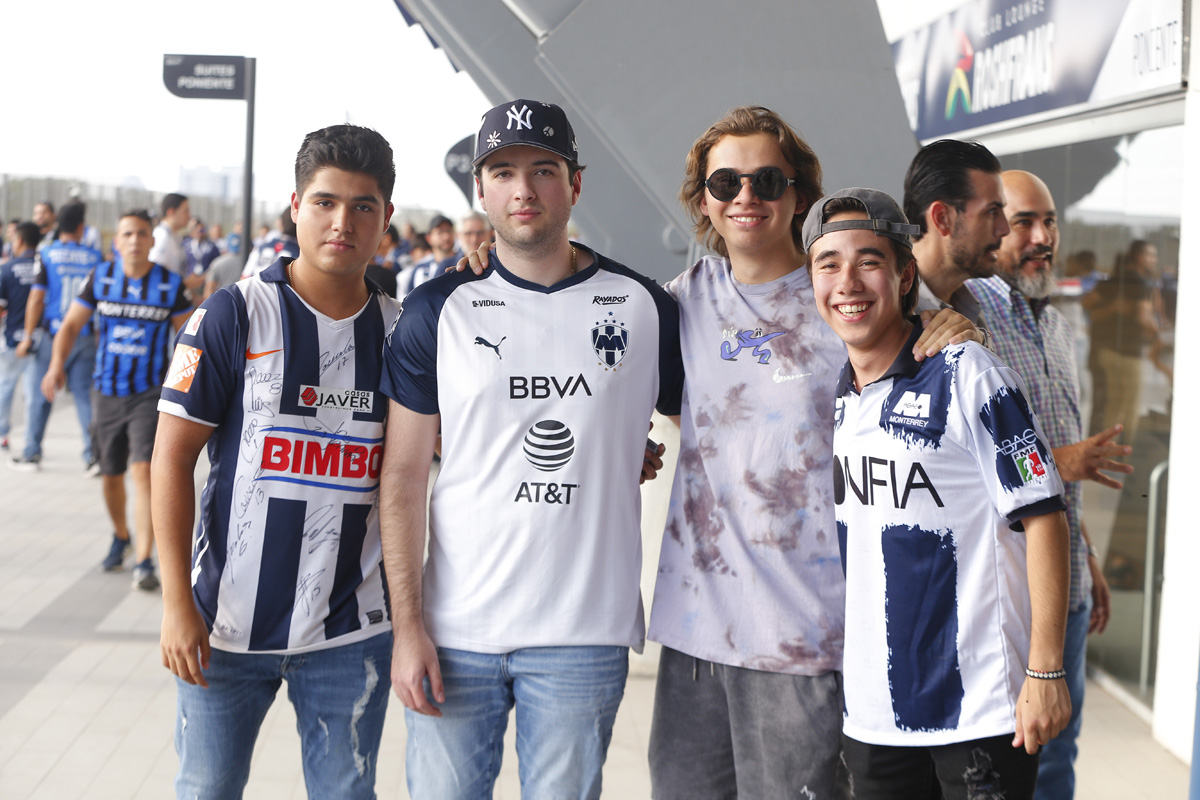 Jorge Behrman, Gerardo Almaguer, David Sepúlveda y Patricio Martínez