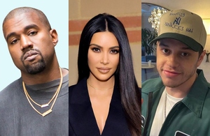 Kayne West vuelve a Instagram y se BURLA de la separación de Kim Kardashian y Pete Davidson