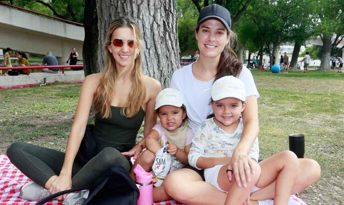 Mónica Casán, Catalina Ochoa, Eugenia Ochoa y Ana Isabel García de Ochoa