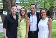 Óscar, Andrea, Javier y Beatriz