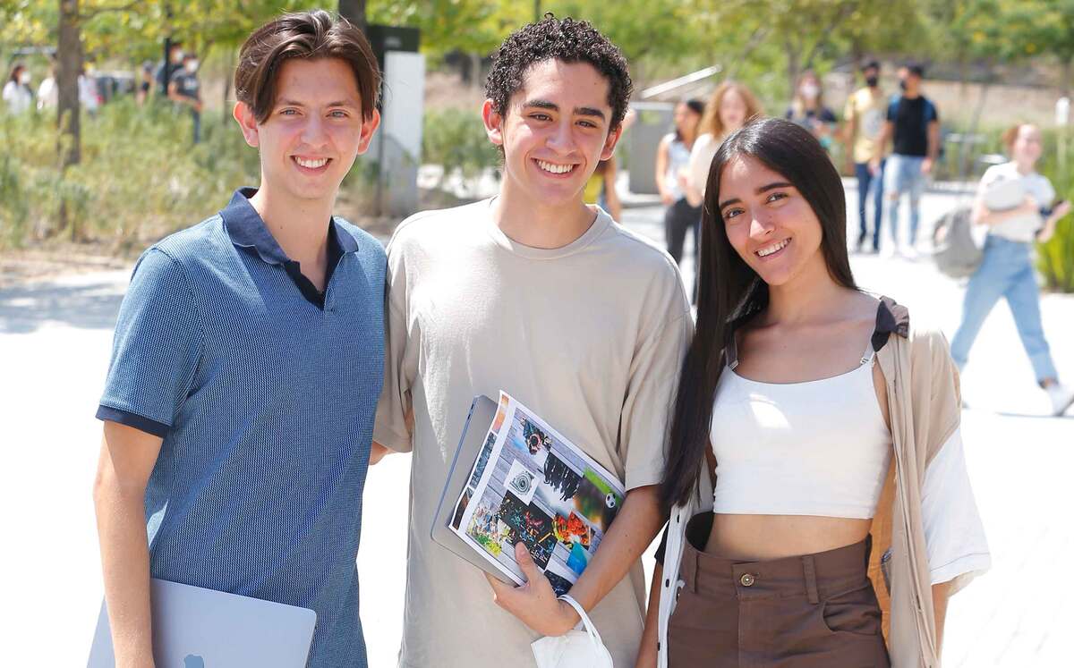 Patricio Rocha, Sebastián Moctezuma y Sara Duran