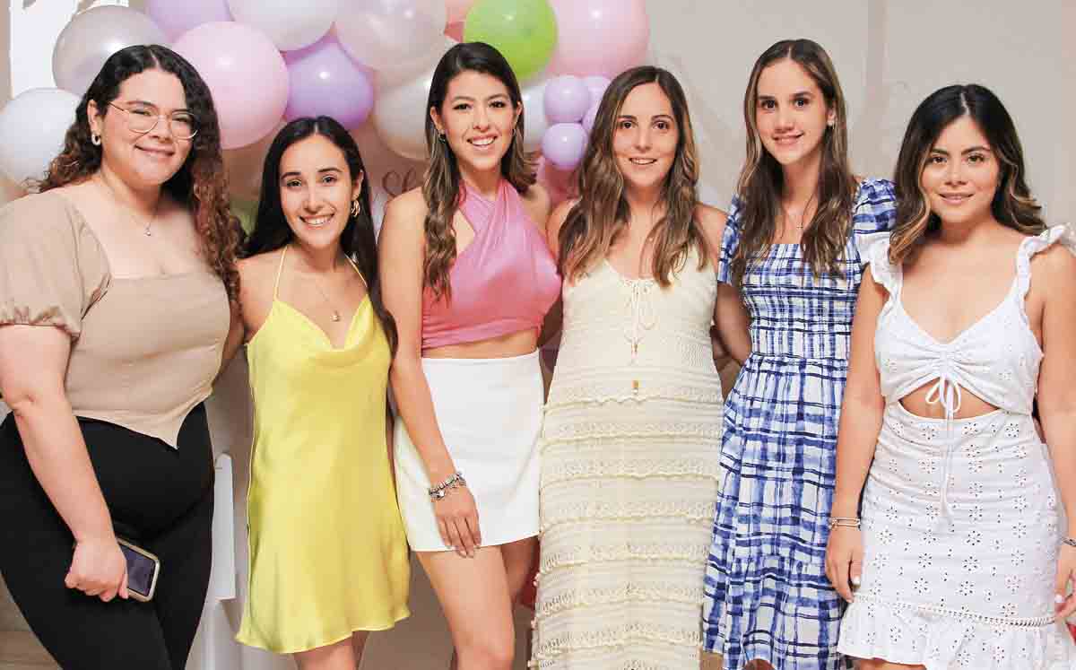 Yusin Penagos, Ana Adame, Laura Carolina Lara, Mariana Arrubarena, Marcela Canseco y Paty Álvarez / Fotos: José Chang