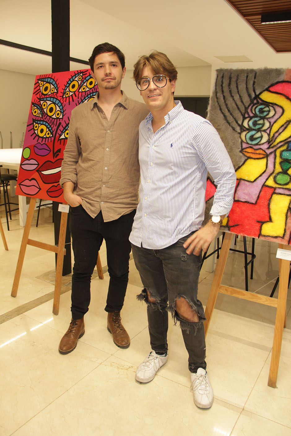 Alejandro Rosado y Juan Bosco.
