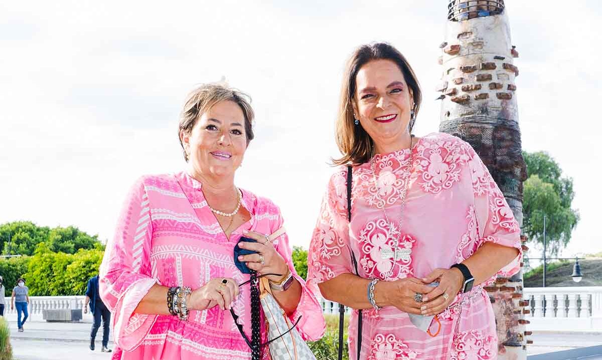 Mari Luz Moreno y Lupita Couoh