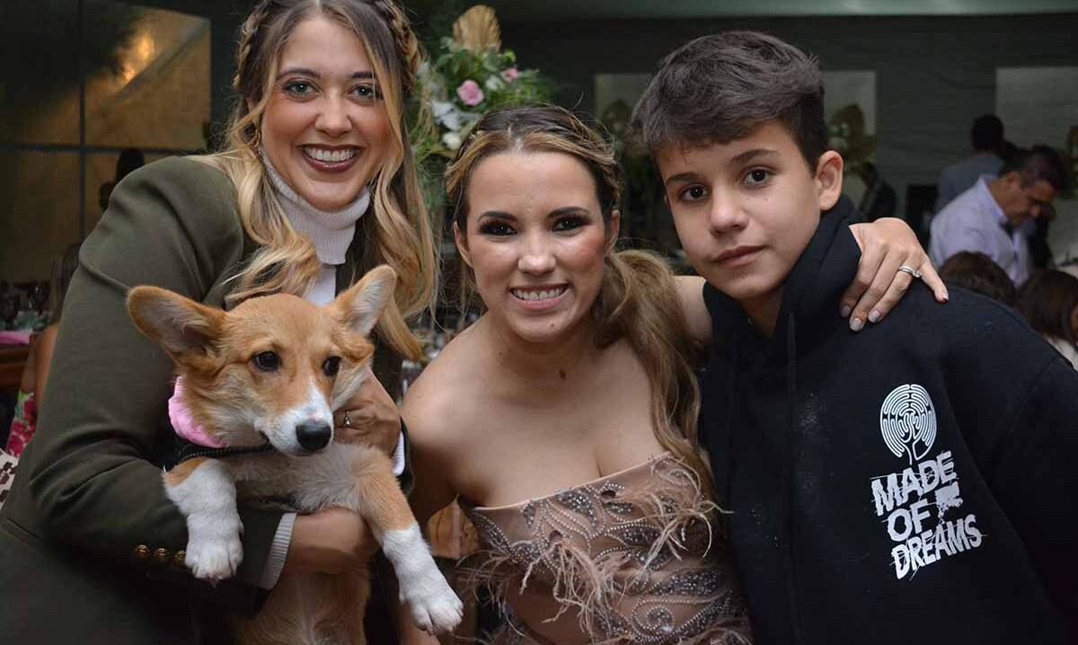 Ana Elisa Lim, María Andrea Díaz y Álvaro Oliva