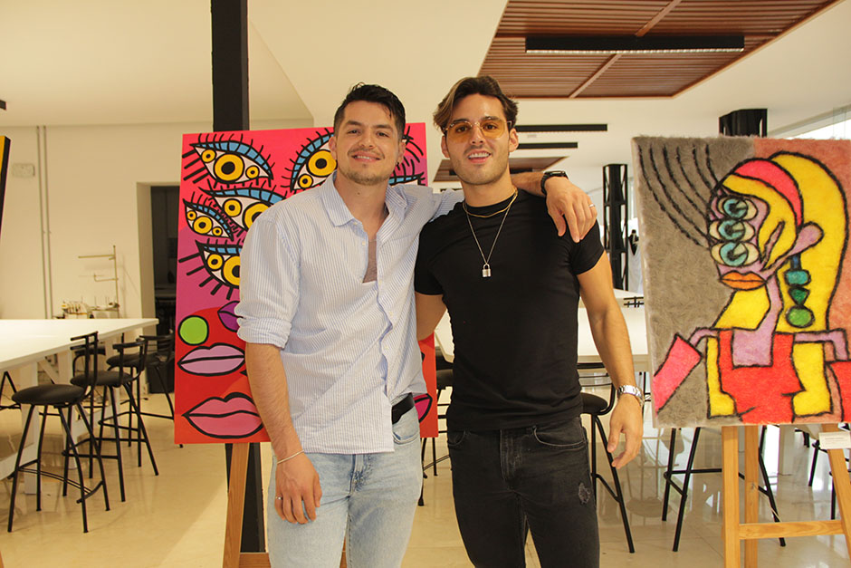 Giovany Mayoral y Max Lopez.