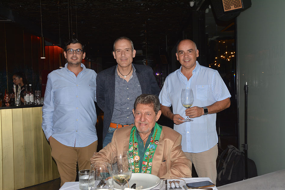 Ricardo Orozco Michel, Luis Perches, José Alberto Arriola y Marco de la Barrera