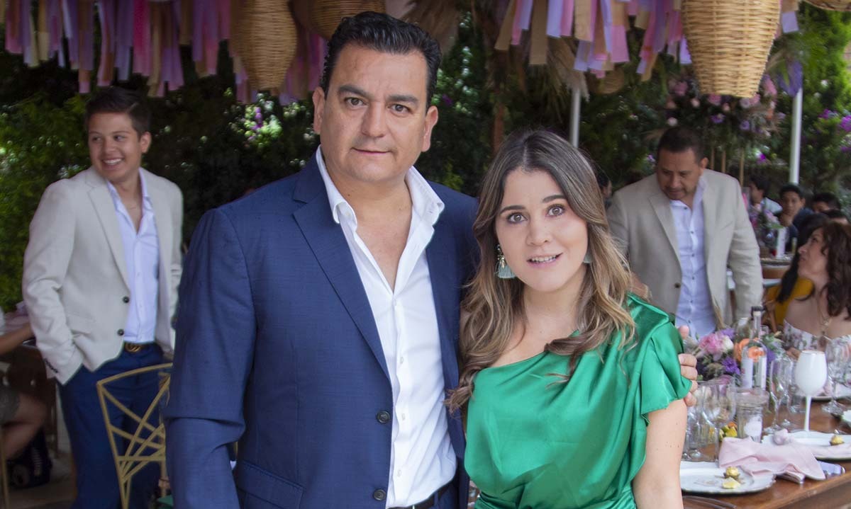 Adán González y Fernanda Remes