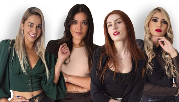 Dulce Yarely Herbert, Madeleine Chehin, Jenyfer Benítez y Jamie Monzalvo (Fotos: Arturo Valdez)