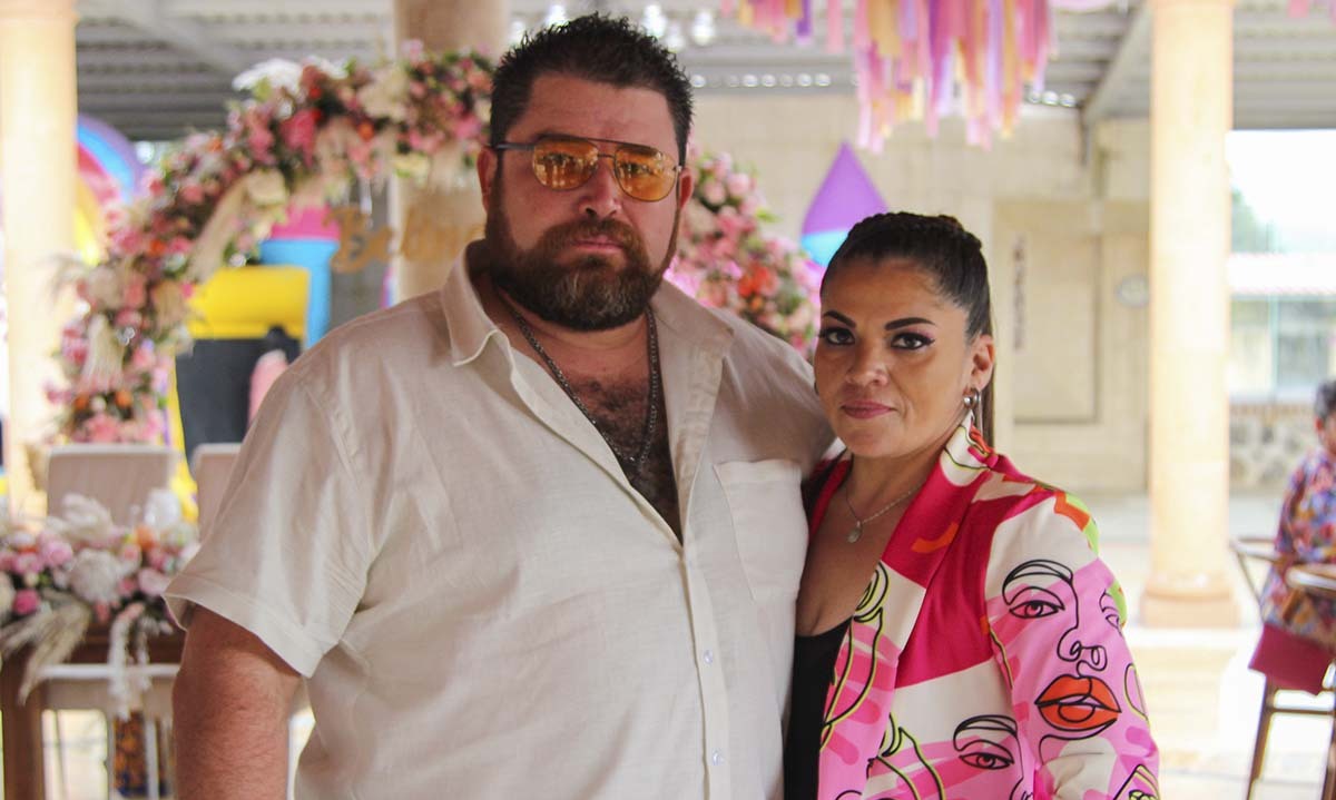Miguel Ángel Vega y Berenice Torres