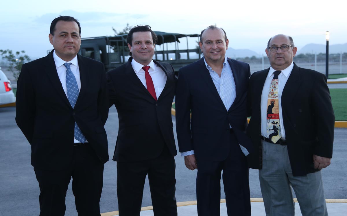 Julián, Javier, Victoriano y Fernando