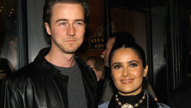 Salma Hayek y Edward Norton: Su olvidada historia de amor (Foto: Getty Images)