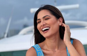 Andrea Meza presume traje de baño rosa y nos recuerda por qué ganó Miss Universo. (Foto: Instagram).