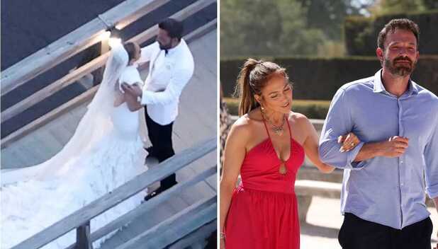Jennifer Lopez y Ben Affleck: El accidente que casi arruina su boda. (Foto: Instagram).