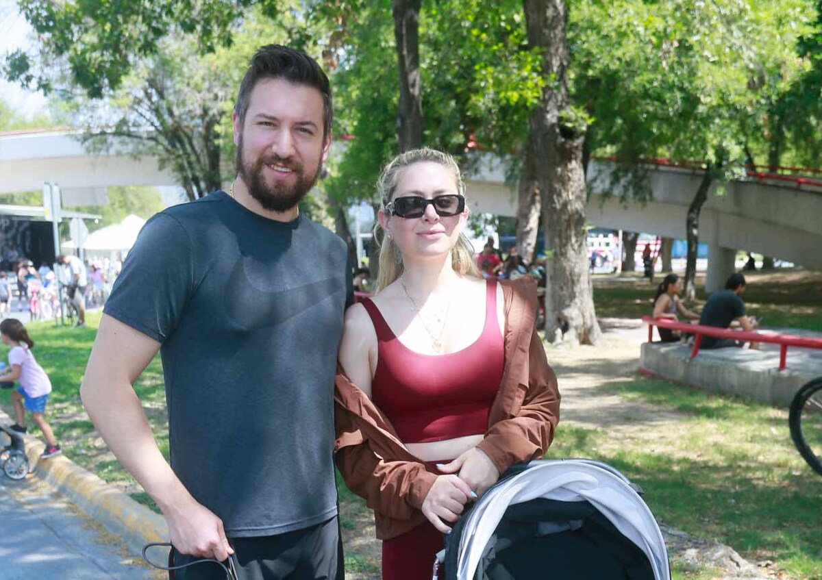 Alberto Páez, Kylie del Bosque y Milán Páez