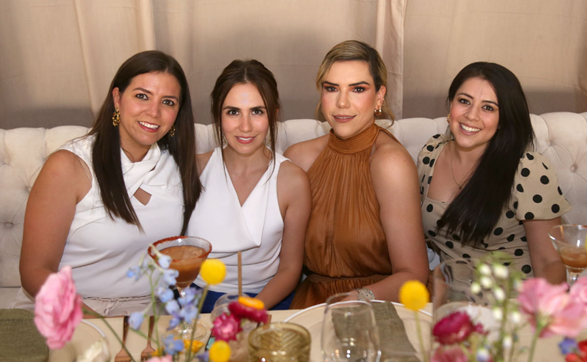 Ana Sofía, Marcela, Maricris y Celmira