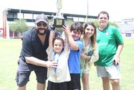 Daniel, Rafael, Isidro, Teresa y Gabriel