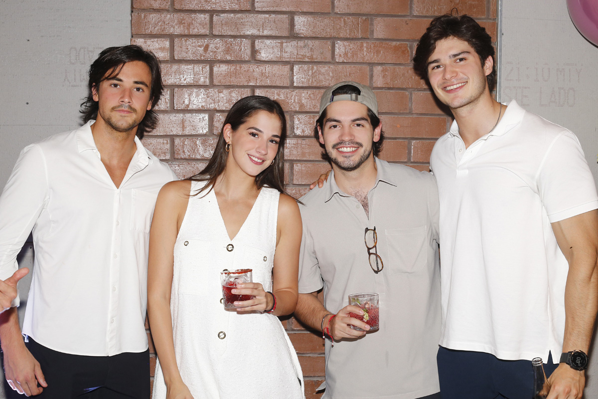 Eugenio Orozco, Jimena Ancira, Juan Pablo Leal y Roberto Gallegos
