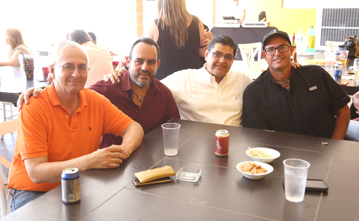 Javier, Jorge, Cano y Memo