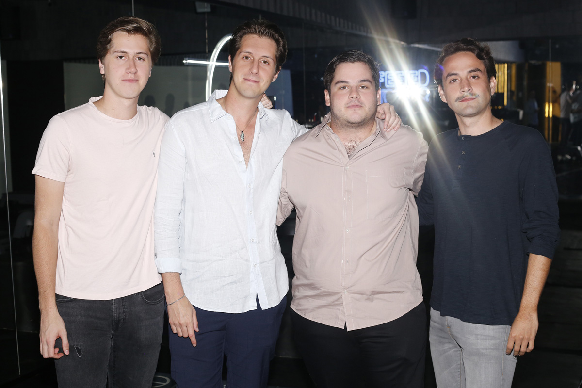 Juan Diego Campuzano, Guillermo Campuzano, Esteban González y Rafael Mena