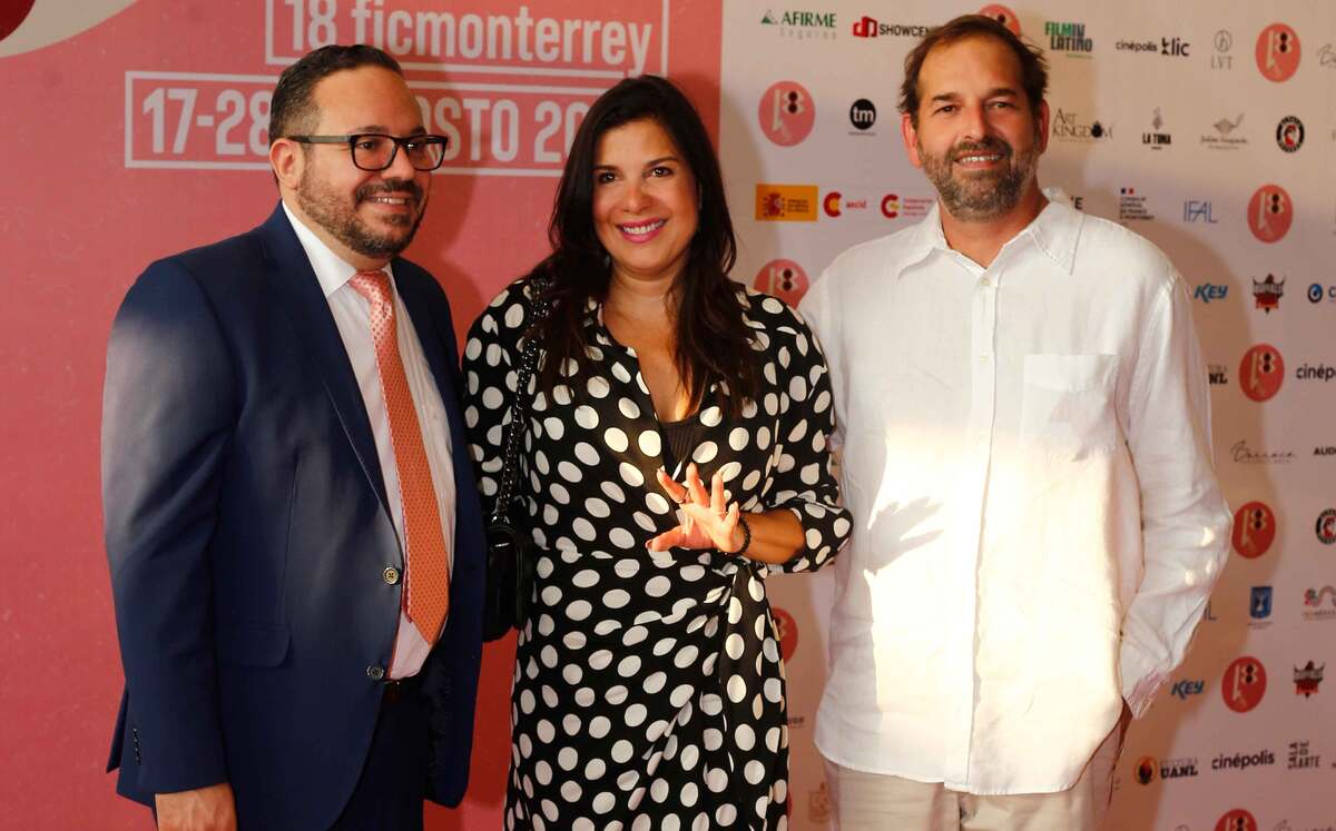 Juan Manuel González, Lorenia Canavati y Guillermo de Hoyos
