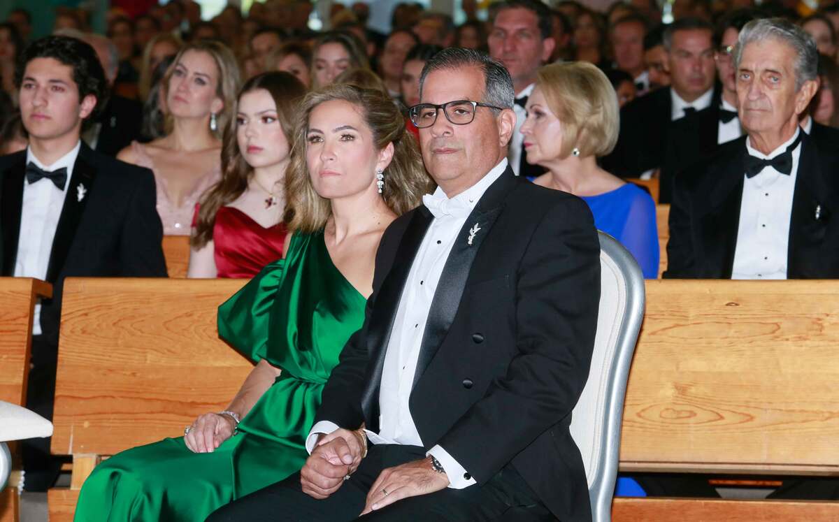 Papás de la novia. Vera Villarreal de Marcos y Enrique Marcos