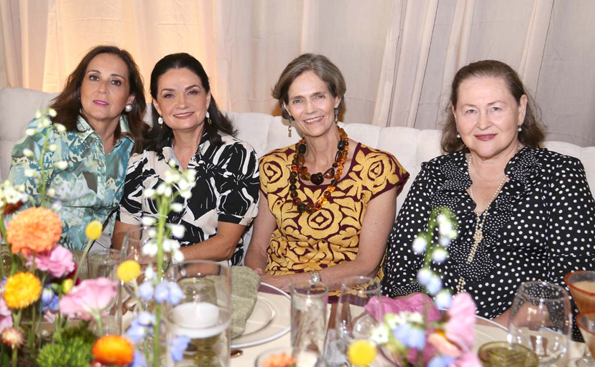 Rocío, Verónica, Mercedes y Blanca