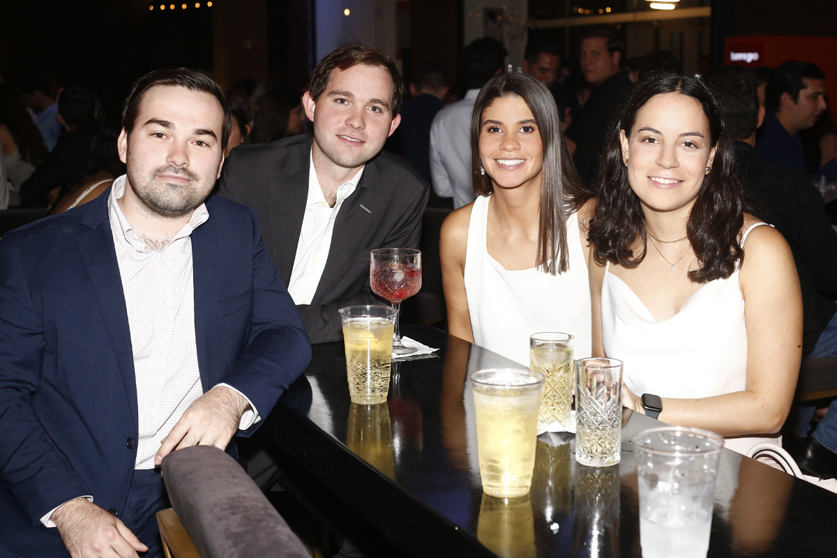 Rodrigo Muguerza, Andrés Guerra, María José Reyes y Lydia Rumbaut