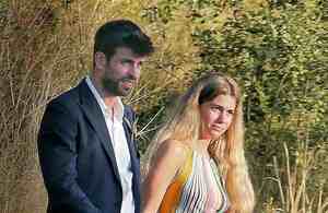 Piqué y Clara Chía Martí asisten a una boda juntos. (Foto: Instagram).
