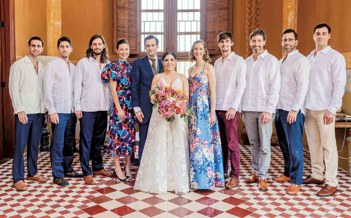 Hermanos del novio / Fotos: Cortesía