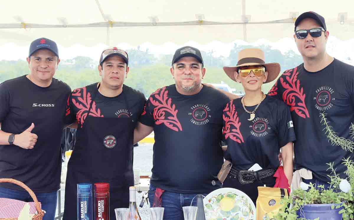 Armando Quiroz, Óscar Galindo, Rico Gámez, Cinthya Clemente y Mario Aladro/ Fotos: Dennis Hernández