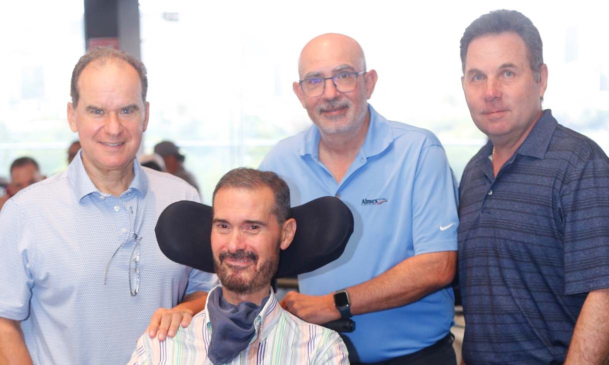 Miguel Quiroga, Pablo Ferrara, Gerardo Ibarra y Gustavo González
