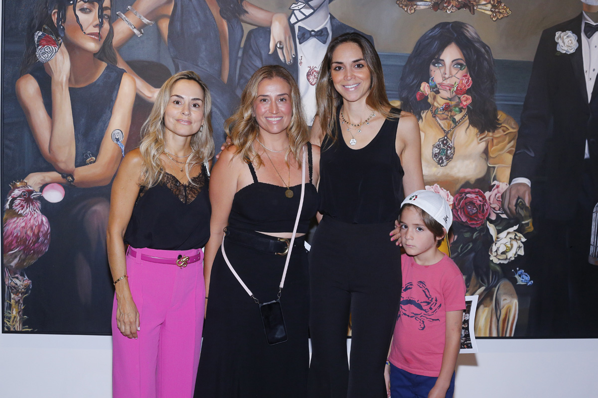 Brenda Garza, Noelle Bermúdez, Regina Garza y Gael Ramírez
