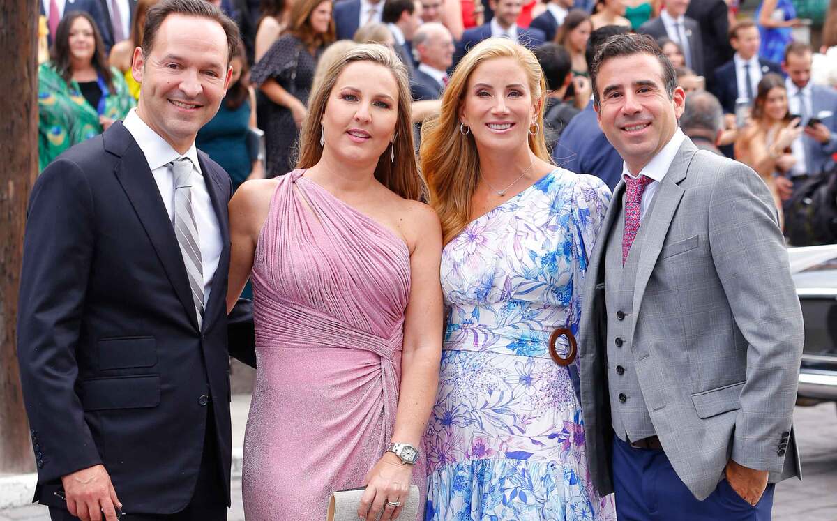 Eduardo Berchelmann, Claudia Margáin de Berchelmann, María Garza de Estrada y Gonzalo Estrada