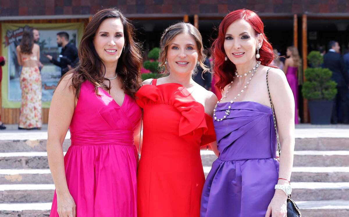 Érika Lankenau, Claudia Sada y Mónica García de Moyeda
