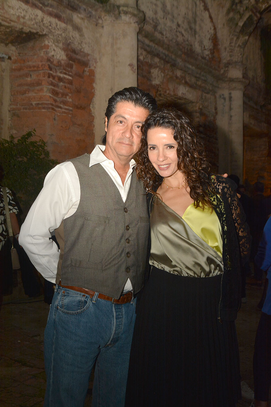 Germán Sánchez y Angie Aguirre