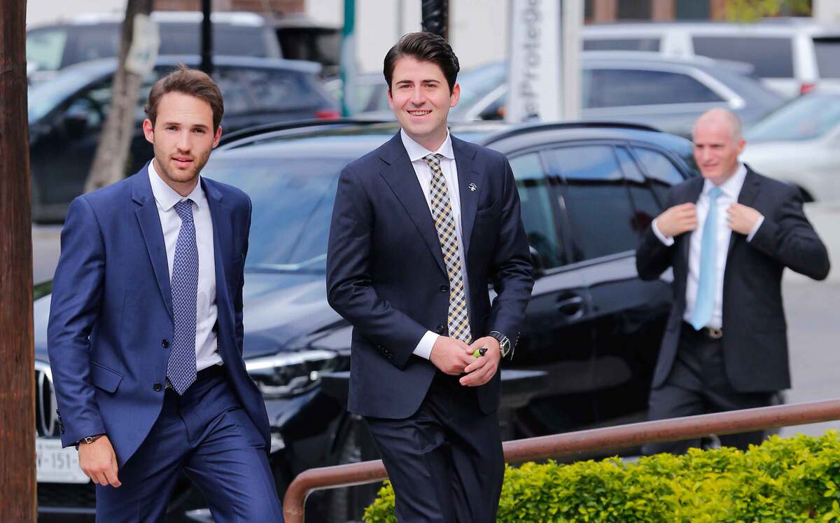 Juan Pablo Farías y Adrián Pu de la Garza