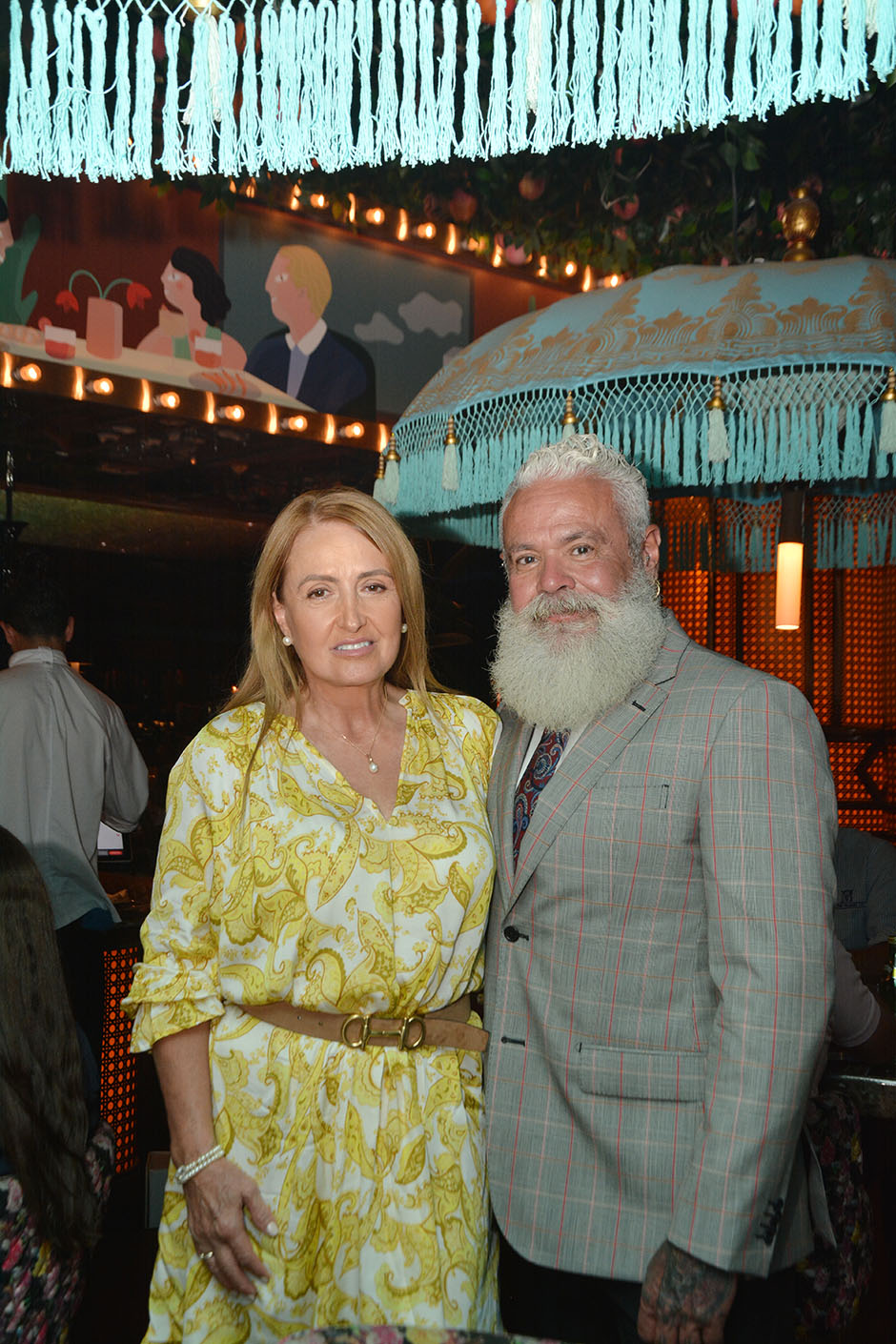 Magui Cervantes y Enrique Flores