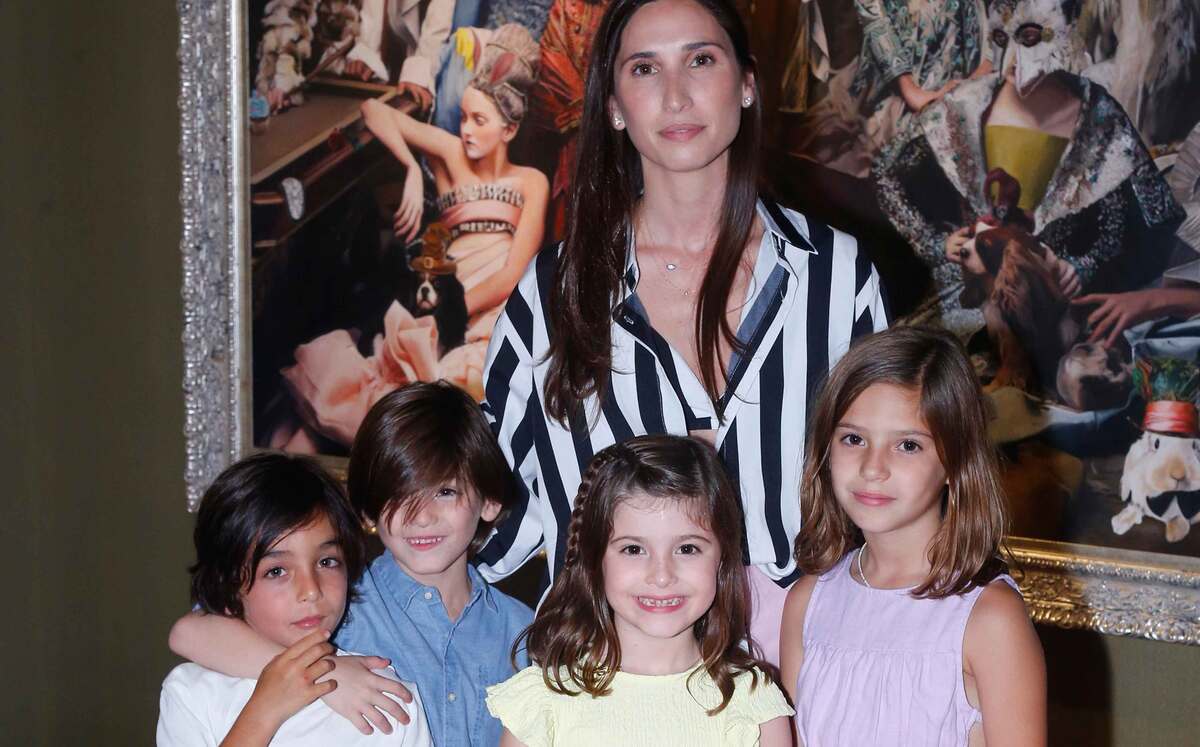 Mila González, Leno González, Eugenio González, Priscila González y Oliver González