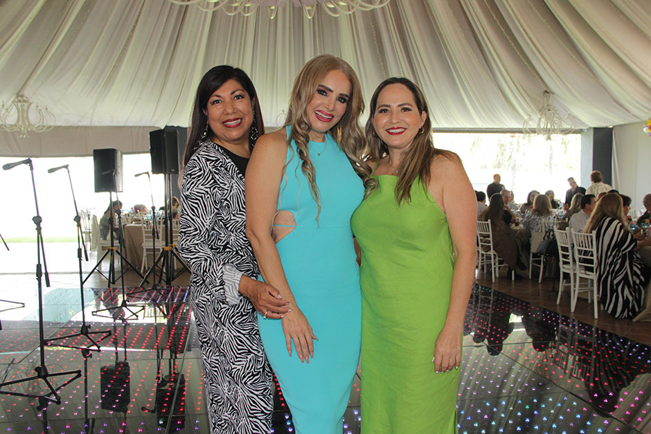Mónica Argüello, Norma López y Adriana Fuentes