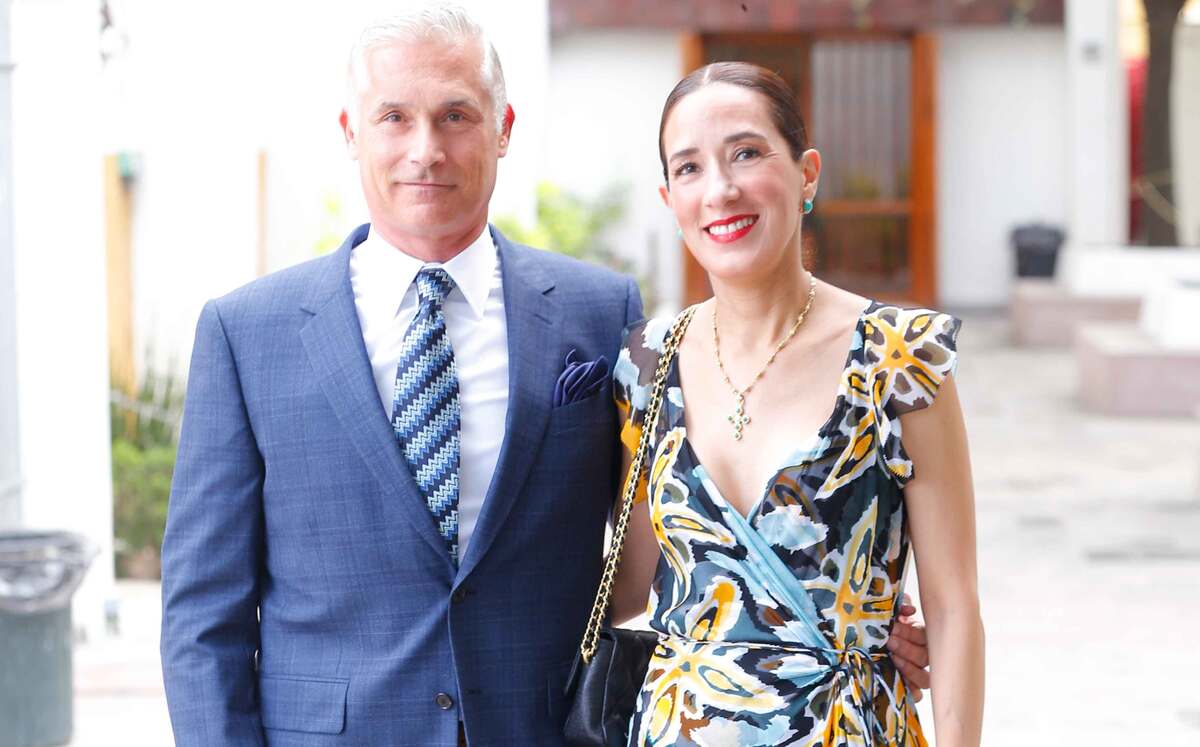 Rafael Miner y Claudia Vázquez