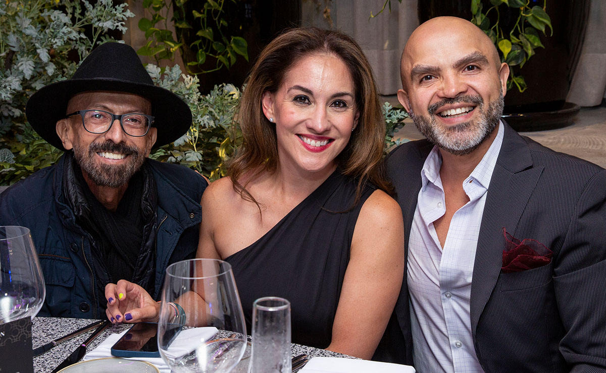 Oscar Román, Eli García Lourdes e Israel Castañeda
