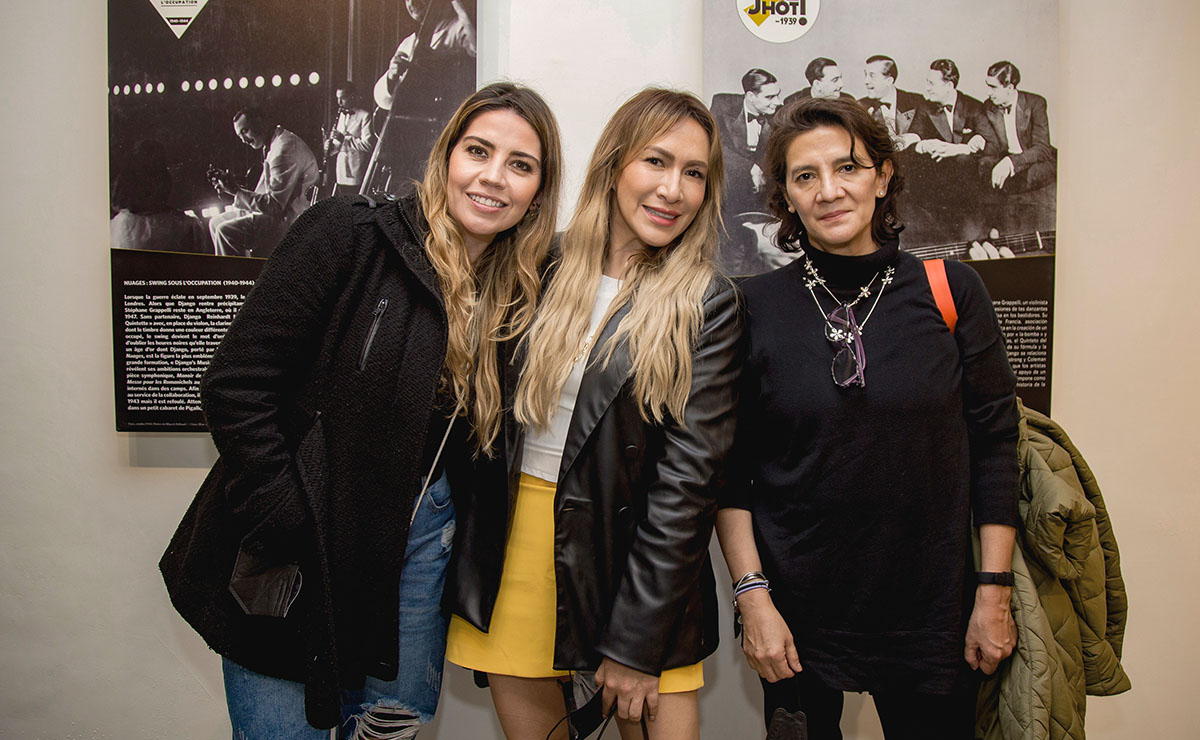 Rebeca Palacios, Sandra Linares y Silvia Camacho
