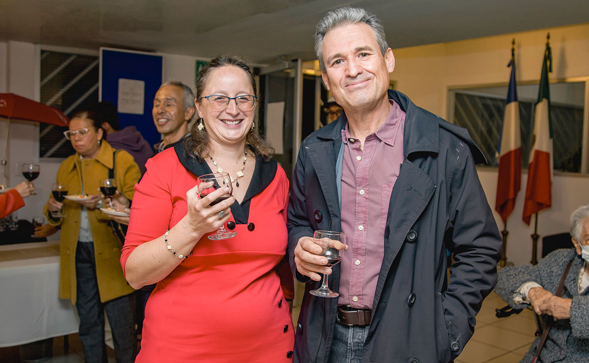 Stéphanie Suel y Serge Carraro