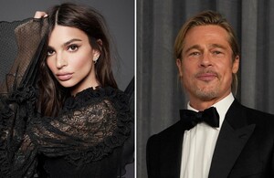 Brad Pitt y Emily Ratajkowski estarían saliendo en secreto.