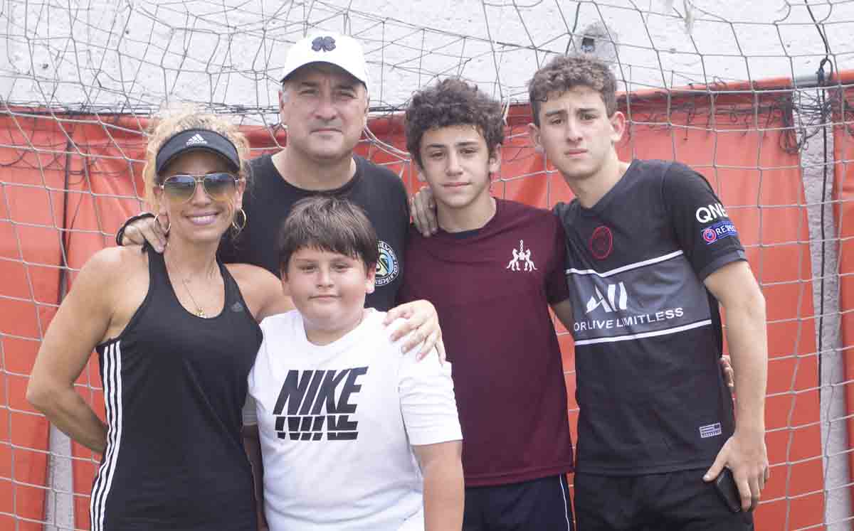 Marilú Ceja, Eduardo Lacavex, Alex Lacavex, Eduardo Lacavex y Diego Lacavex/ Fotos: Dennis Hernández